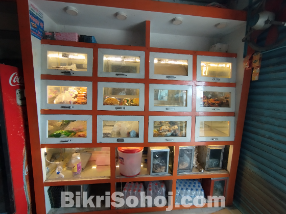 বিস্কিট ডিসপ্লে রেক